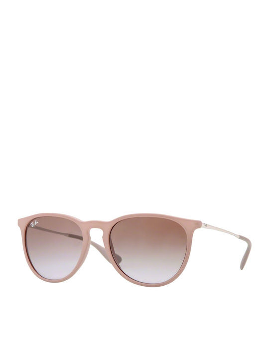 Ray Ban Erika Дамски Слънчеви Очила с Бежова Рамка и Кафяв Преливащ Лещи RB4171 6000/68