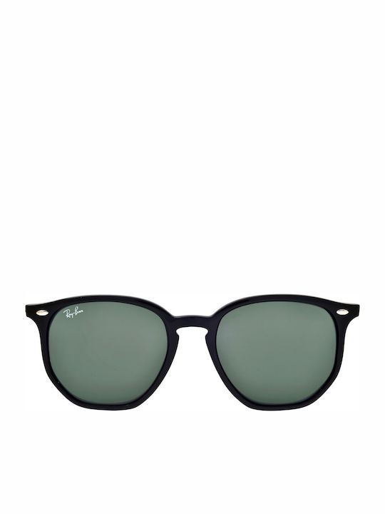 Ray Ban Unisex Sunglasses with Black Plastic Frame and Green Lens RB4306 601/71