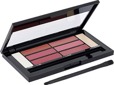 Maybelline Color Drama Lip Contour Palette Palette Lippenstift Reines