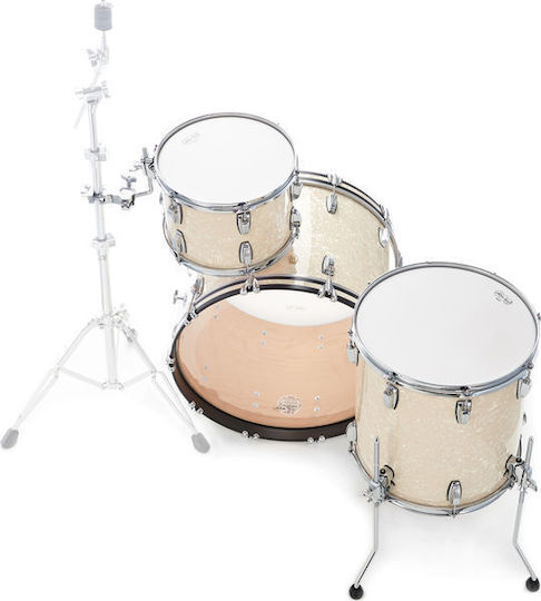 Ludwig Classic Maple Pro Beat Rock Vintage White