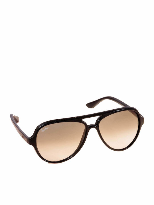 Ray Ban Cats 5000 Мъжки Слънчеви Очила с Черна Пластмасова Рамка и Сиви Преливащи Стъкла RB4125 601/32