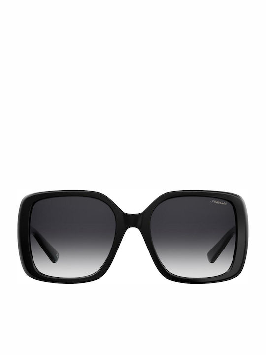 Polaroid Women's Sunglasses with Black Acetate Frame and Black Gradient Lenses PLD4072/S 807/WJ