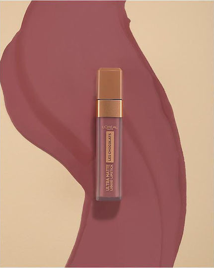 L'Oreal Paris Les Chocolates Ultra Matte Дълготраен Течен Червило Матов 842 Candy Man 7.6мл