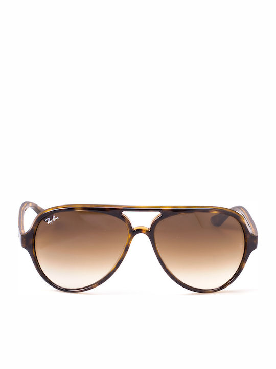 Ray Ban Cats 5000 Γυαλιά Ηλίου με Κοκκάλινο Σκελετό Ray Ban Cats 5000 Γυαλιά Ηλίου με Κοκκάλινο Σκελετό