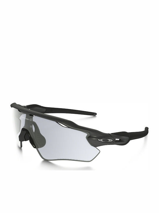 Oakley Radar Ev Path Men's Sunglasses with Black Plastic Frame and Transparent Lens OO9208-13