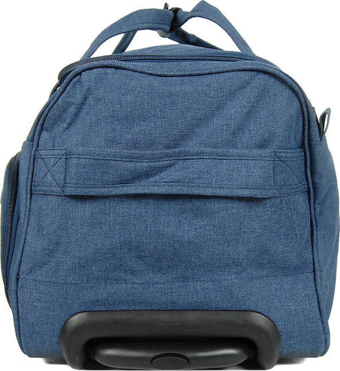 Airtex Paris Sack Voyage 100lt Blue with Wheels Fabric L73xW36xH38cm