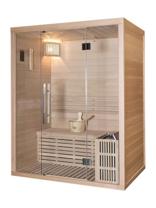 Sauna Igneus Σάουνα 2 Ατόμων Εσωτερικού Χώρου Μ150xΒ105xΥ190cm