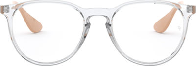 Ray Ban Erika Transparent Kunststoff Brillenrahmen RB7046 5953