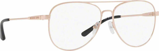 Michael Kors Rame Ochelari Metalic Auriu MK3019 1116