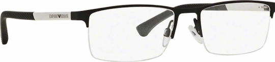 Emporio Armani Metal Eyeglass Frame Black EA1041 3094