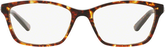 Ralph Lauren Damen Acetat Schmetterling Bräunliche Schildpatt Brille PH7044 1138