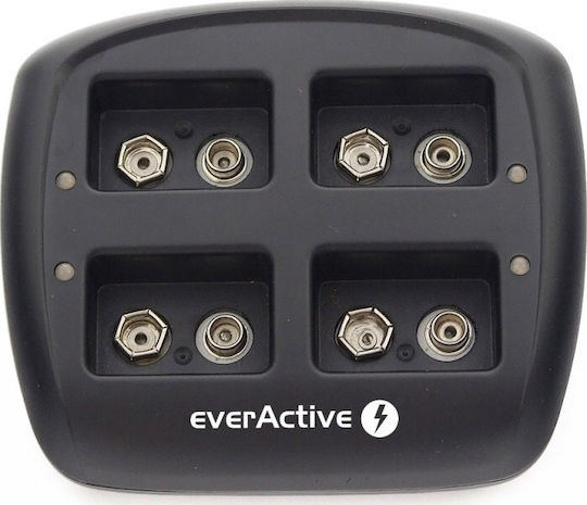 everActive NC-109 Φορτιστής 4 Μπαταριών Ni-MH Μεγέθους 9V