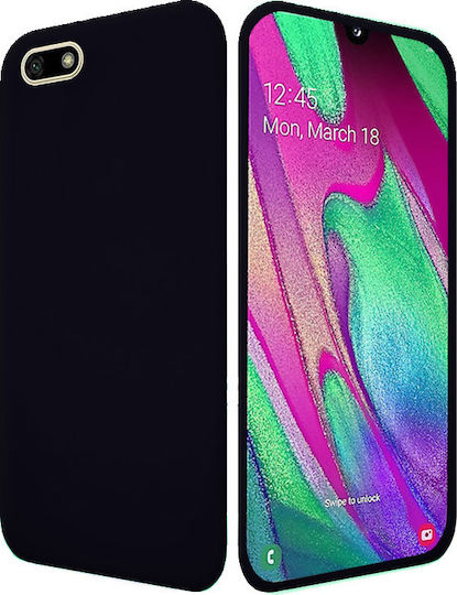 Senso Soft Touch Back Cover Σιλικόνης Μπλε (Huawei Y5 2018 / Honor 7S)