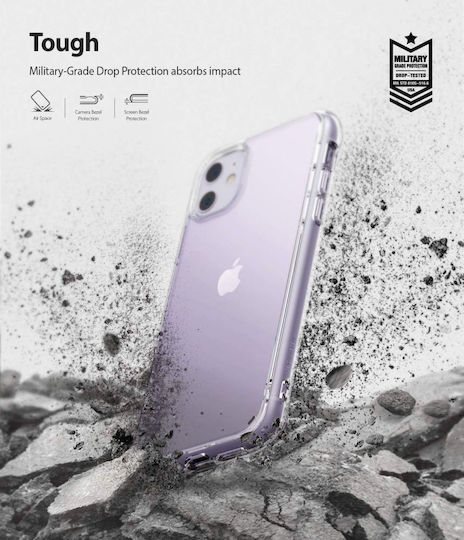Ringke Back Cover Σιλικόνης 2mm Διάφανο (iPhone 11)