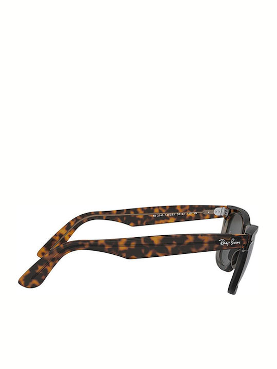 Ray Ban Wayfarer Унисекс Слънчеви Очила с Кафяви Костенуркови Пластмасови Рамки и Черни Стъкла