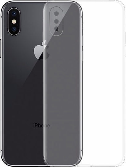 TPU GEL Umschlag Rückseite Silikon 1mm Transparent (iPhone XS Max)