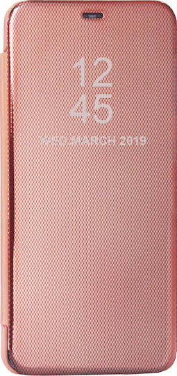 Hurtel Clear View Book Plastic Pink (Galaxy A40)