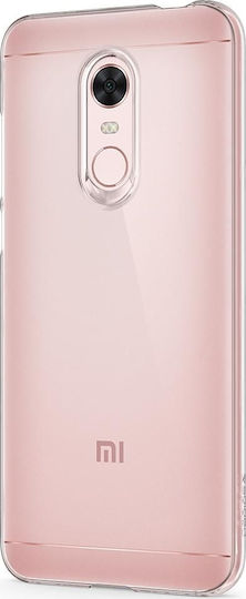 Spigen Thin Fit Umschlag Rückseite Silikon 0.6mm Transparent (Redmi 5 Plus)