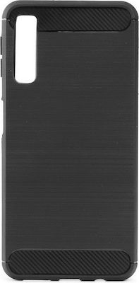 Hurtel Silicone Back Cover Black (Galaxy A7 2018)