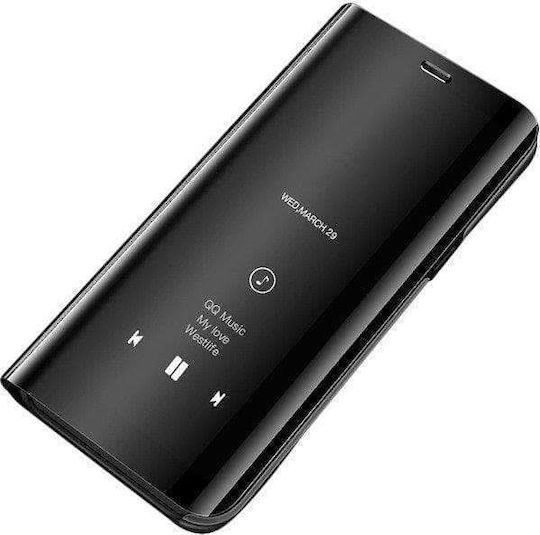 Hurtel Clear View Book Plastic Black (Galaxy S9+)