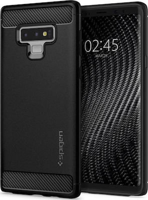 Spigen Rugged Armor Umschlag Rückseite Silikon Schwarz (Galaxy Note 9) 599CS24572