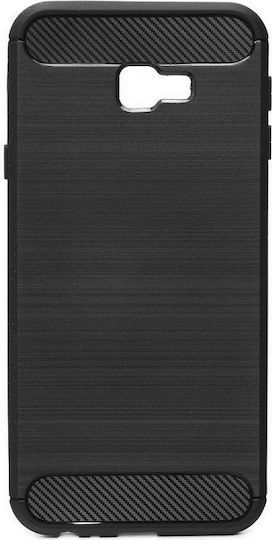Hurtel Plus 2018 Umschlag Rückseite Kunststoff Schwarz (Galaxy J4+)