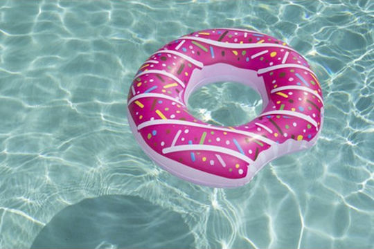 Bestway Inflatable Sea Float Donut Pink 107x107cm