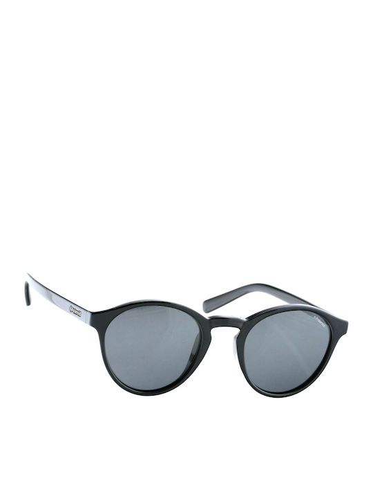 Polaroid Men's Sunglasses with Black Plastic Frame and Black Polarized Lens PLD1013/S D28/Y2