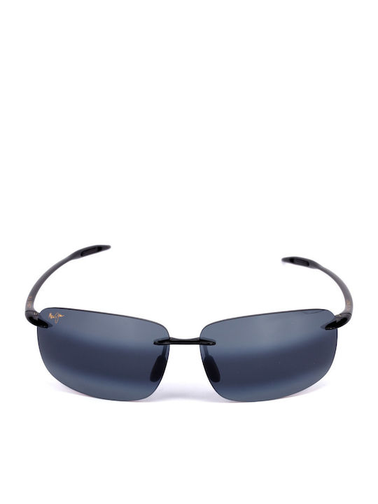 Maui Jim Ανδρικά Γυαλιά Ηλίου με Μαύρο Μεταλλικό Σκελετό και Μαύρο Ντεγκραντέ Polarized Καθρέφτη Φακό 422-02