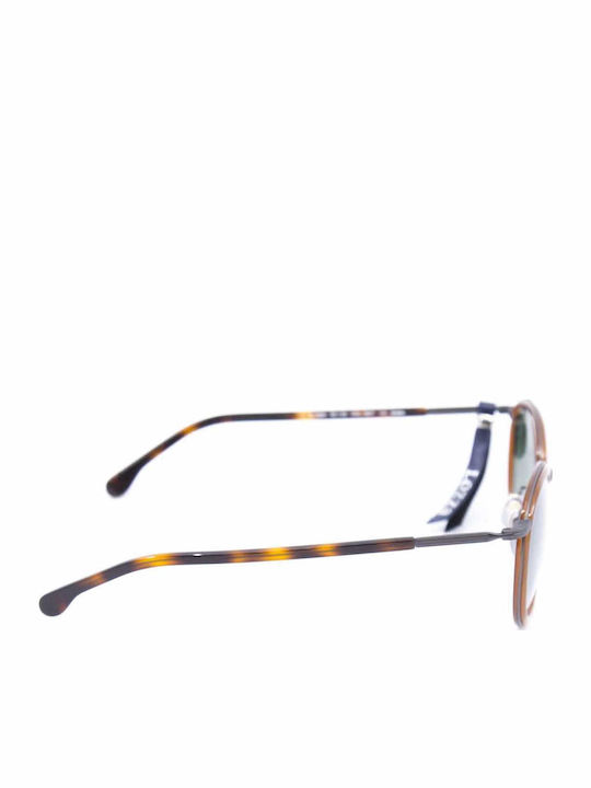 Lozza Unisex Sunglasses with Brown Metal Frame 2254 0627