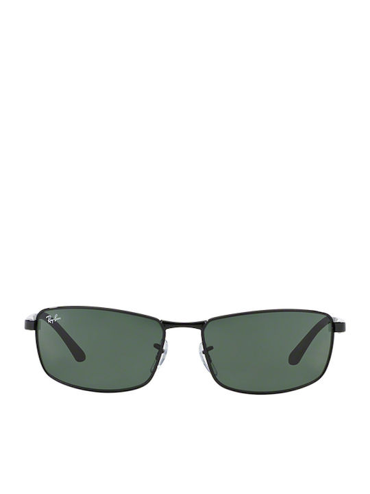 Ray Ban Unisex Γυαλιά Ηλίου με Μαύρο Μεταλλικό Σκελετό και Πράσινο Φακό