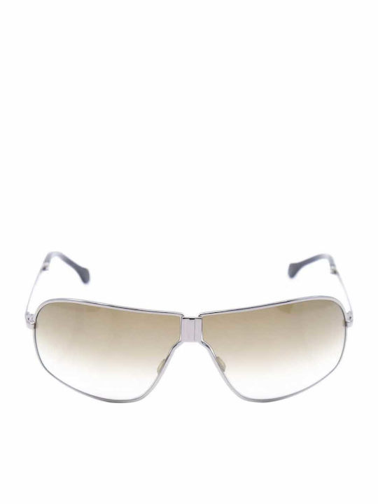 Zegna Unisex Sonnenbrille mit Silber Metall Gestell