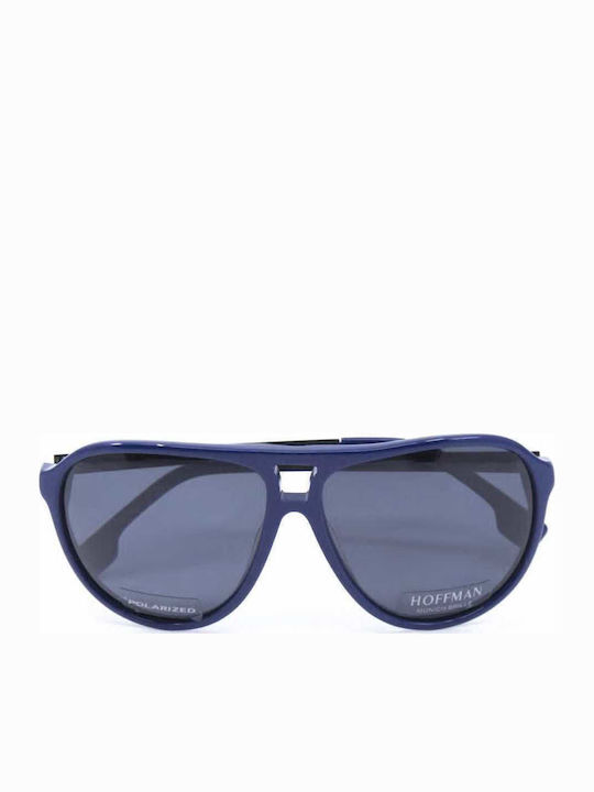 Hoffman Men's Sunglasses with Blue Plastic Frame 8190 C2