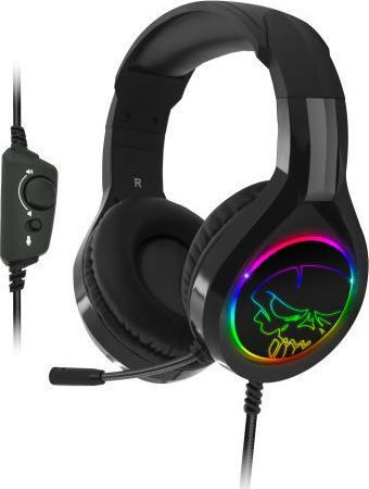 Spirit of Gamer PRO-H8 Надушници Геймърски слушалки с връзка 3,5 мм / USB Черен