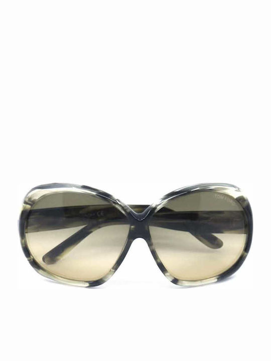 Tom Ford Women's Sunglasses with Green Plastic Frame TF120 95P