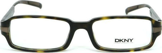 DKNY Plastic Eyeglass Frame Brown Tortoise 4577 3016