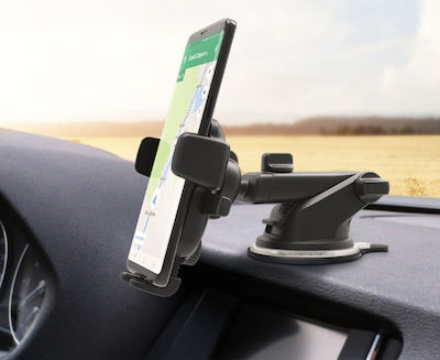 iOttie Βάση Κινητού Αυτοκινήτου Easy One Touch 4 Dash & Windshield Mount με Ρυθμιζόμενο Βραχίονα