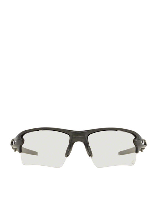 Oakley Flak 2.0 XL Sonnenbrillen mit Schwarz Rahmen und Transparent Linse OO9188-16