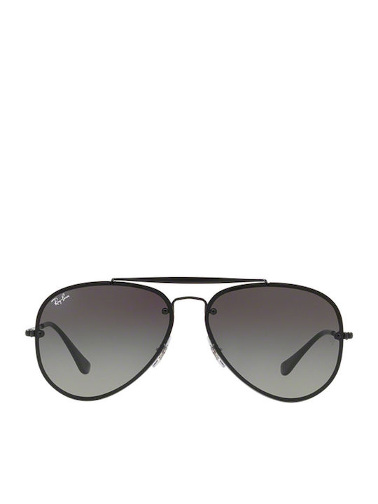 Ray Ban Blaze Aviator Sunglasses Μαύρα with Metal Frame & Black Lens Ray Ban Blaze Aviator Sunglasses Μαύρα with Metal Frame & Black Lens