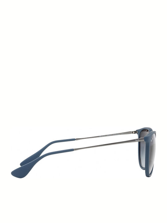 Ray Ban Erika Дамски Слънчеви Очила с Черна Рамка и Черни Преливащи Стъкла RB4171 6002/8G