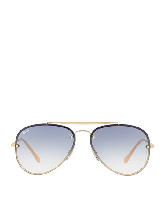 Ray Ban Blaze Aviator Sonnenbrillen Χρυσά mit Metall Gestell