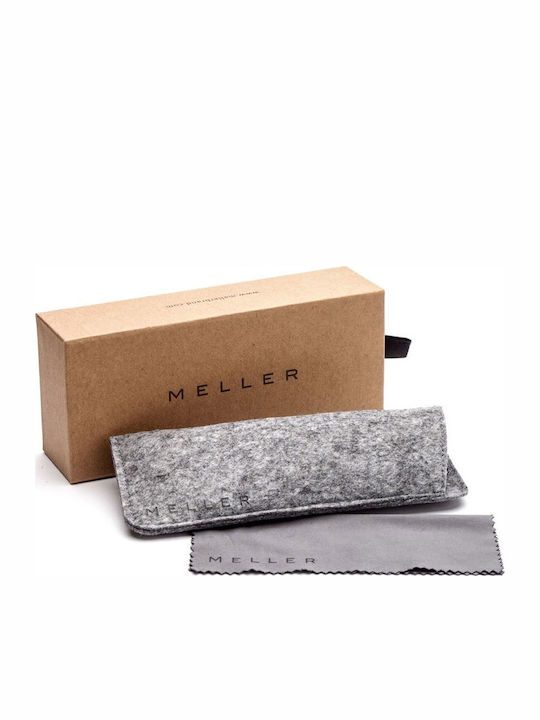 Meller Kribi Unisex Sonnenbrille mit Braun Kunststoff Gestell und Schwarz Linse KR-TIGCAR