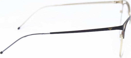 Emporio Armani Metal Eyeglass Frame Cat Eye Brown EA1082 3251