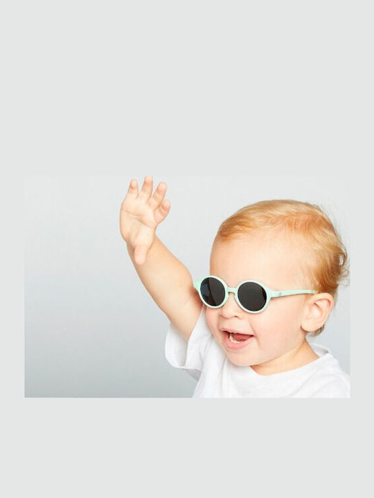 Izipizi Round Baby Sunglasses Black for 12-36 Months