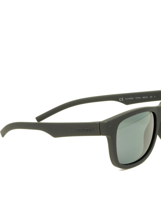 Polaroid Unbreakable Square Kids Sunglasses with Polarized Black Lens for 4-7 Years