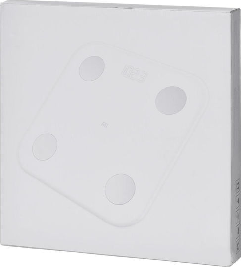 Xiaomi Mi Body Composition Scale Smart Ζυγαριά με Λιπομετρητή & Bluetooth σε Λευκό χρώμα