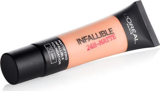 L'Oreal Paris Infaillible 24H Matte Cover Liquid Make Up 20 Sand 35ml