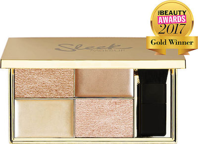 Sleek MakeUP Highlighting Palette for Body 9gr