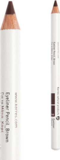 Korres Volcanic Mineral Kohl Eyeliner Eye Pencil 02 Brown