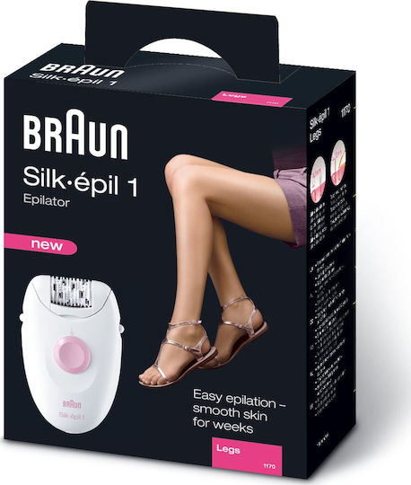 Braun Silk-épil Ever Soft Αποτριχωτική Μηχανή SE1170